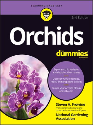 cover image of Orchids For Dummies